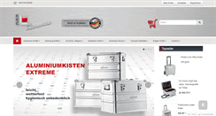 Desktop Screenshot of koffer.kkc-cases.de